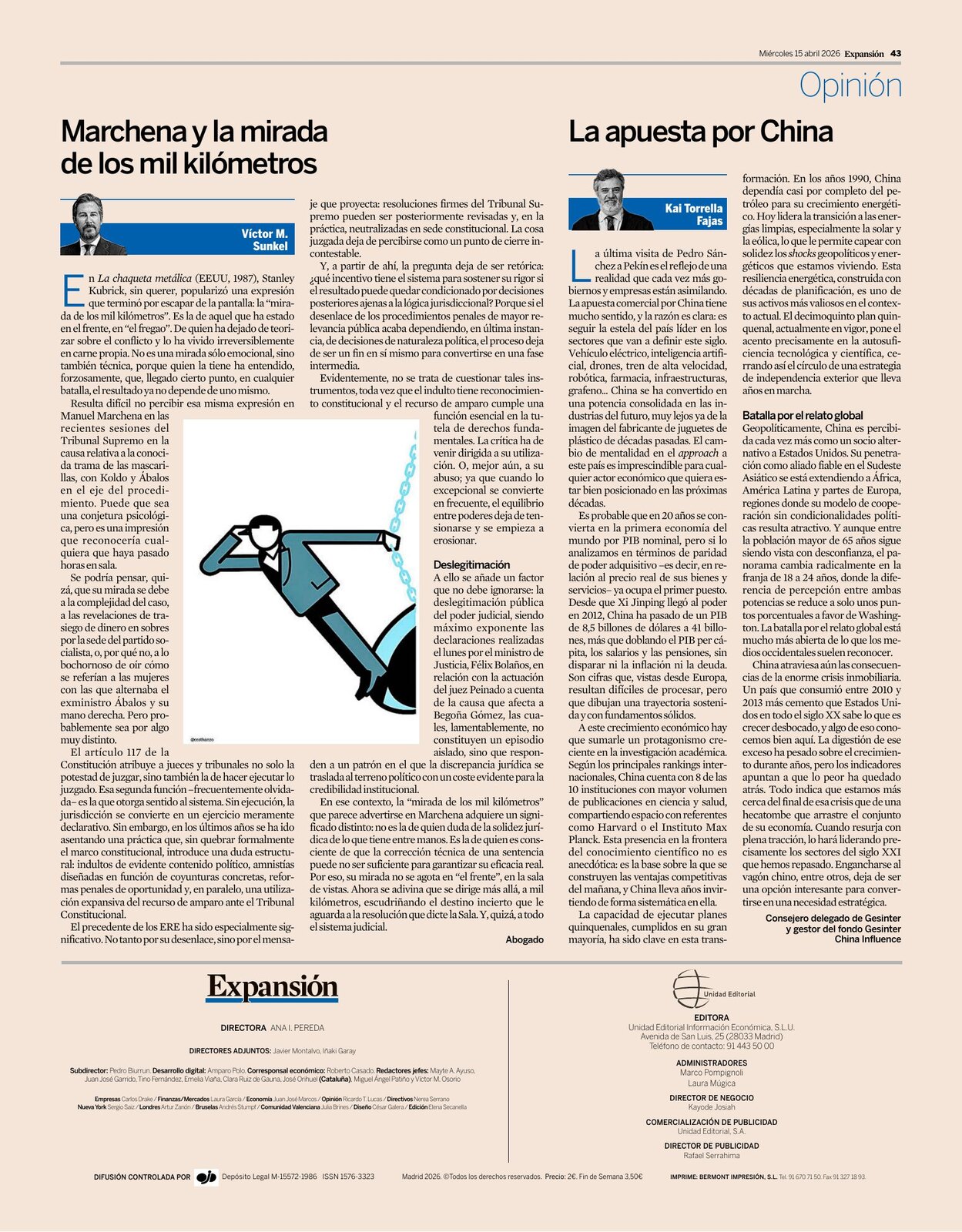 Expansión — La apuesta por China