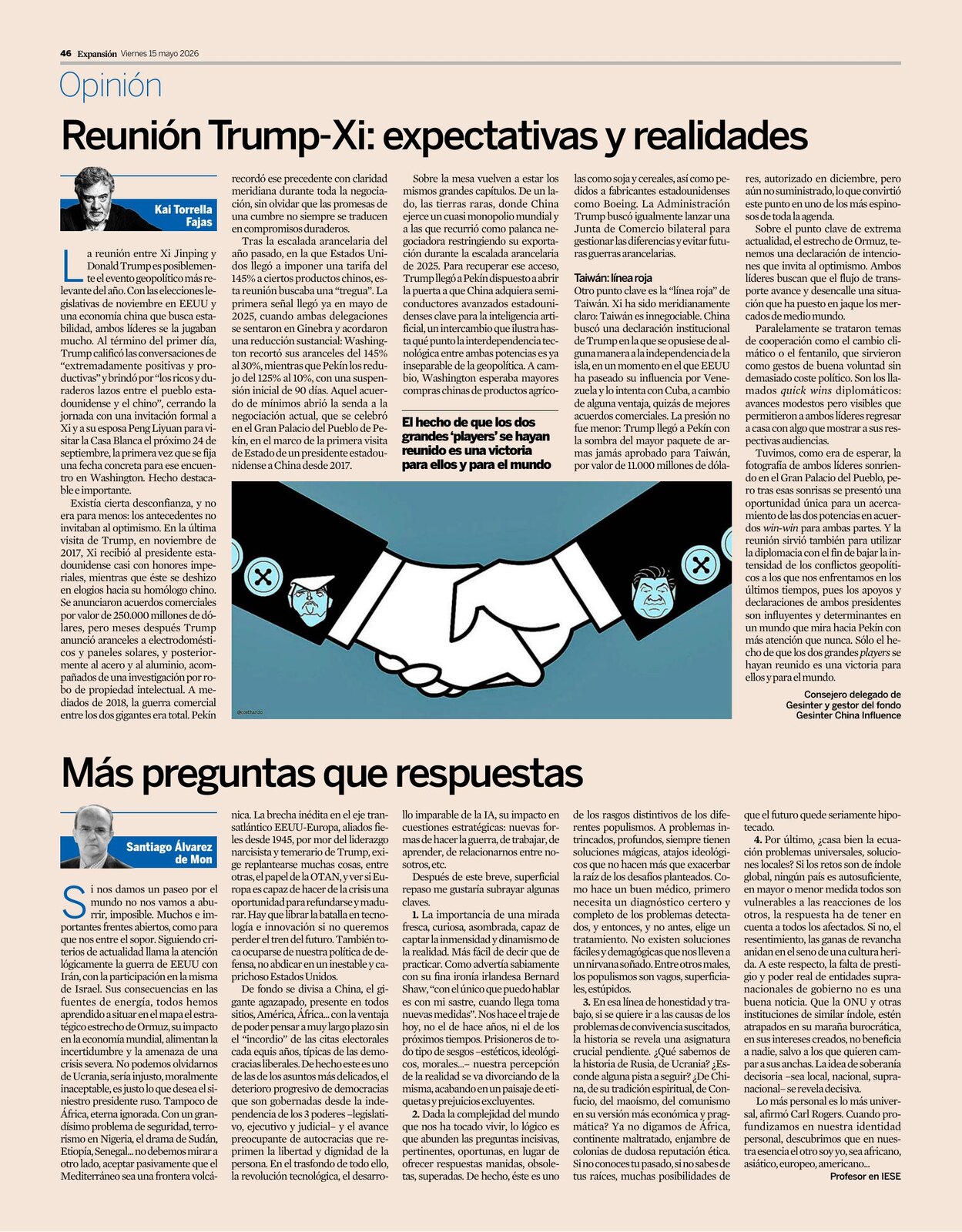 Expansión — Reunión Trump-Xi